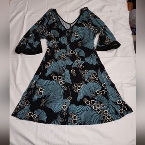 Connected Apparel Patterned Dress Women's Size 12